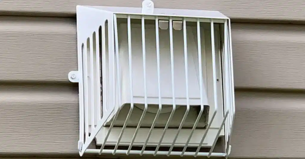 exterior wall dryer vent cover
