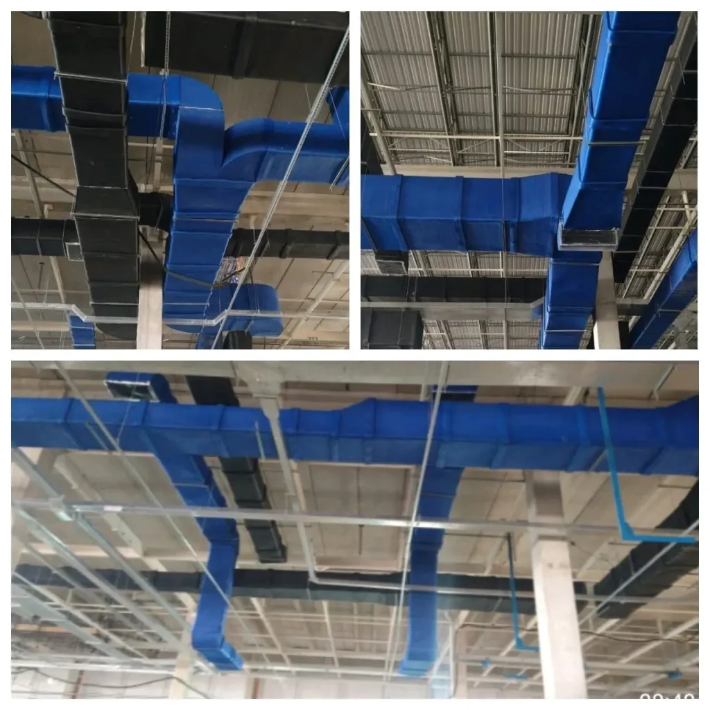 commercial coated air ducts